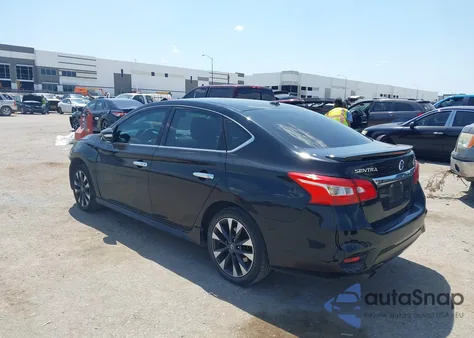 2018 Nissan Sentra Sr из США, поврежденный, VIN 3N1AB7AP5JY326552